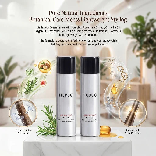HUBUQ® Curl & Silk Hair Mist Duo - Adaptive Hair Transformation Technology(Best Hair Innovation 2026)