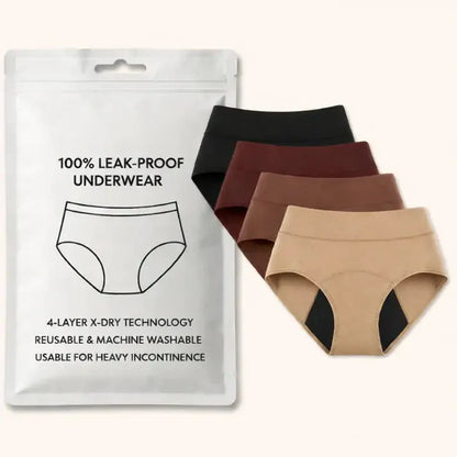 💖Last Day 50% OFF|Playribo®  100% Leak-Proof Underwear 4-pack🌸