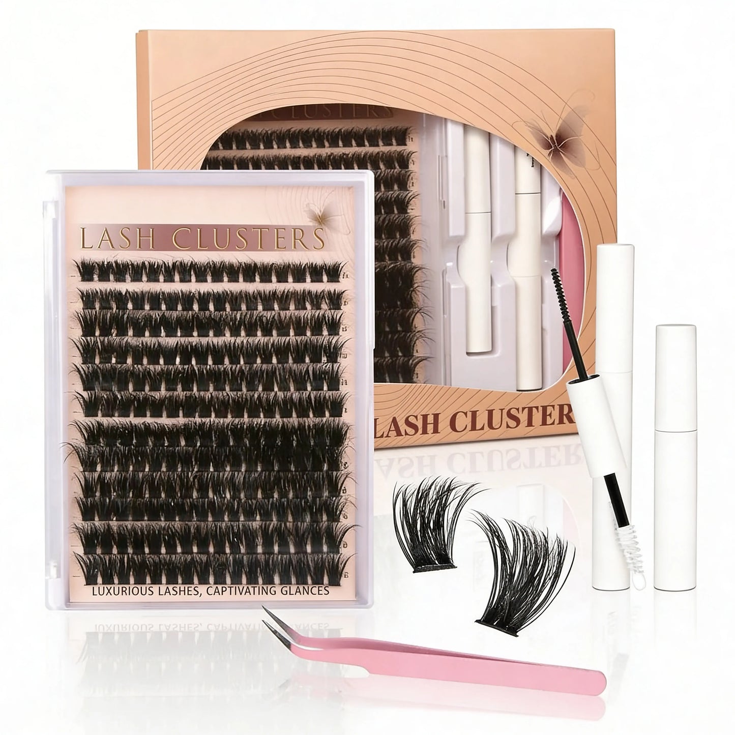 DogiJoy® Faux Lashes & Adhesive | Effortless Glamour with Long-Lasting Hold | 50% OFF Today