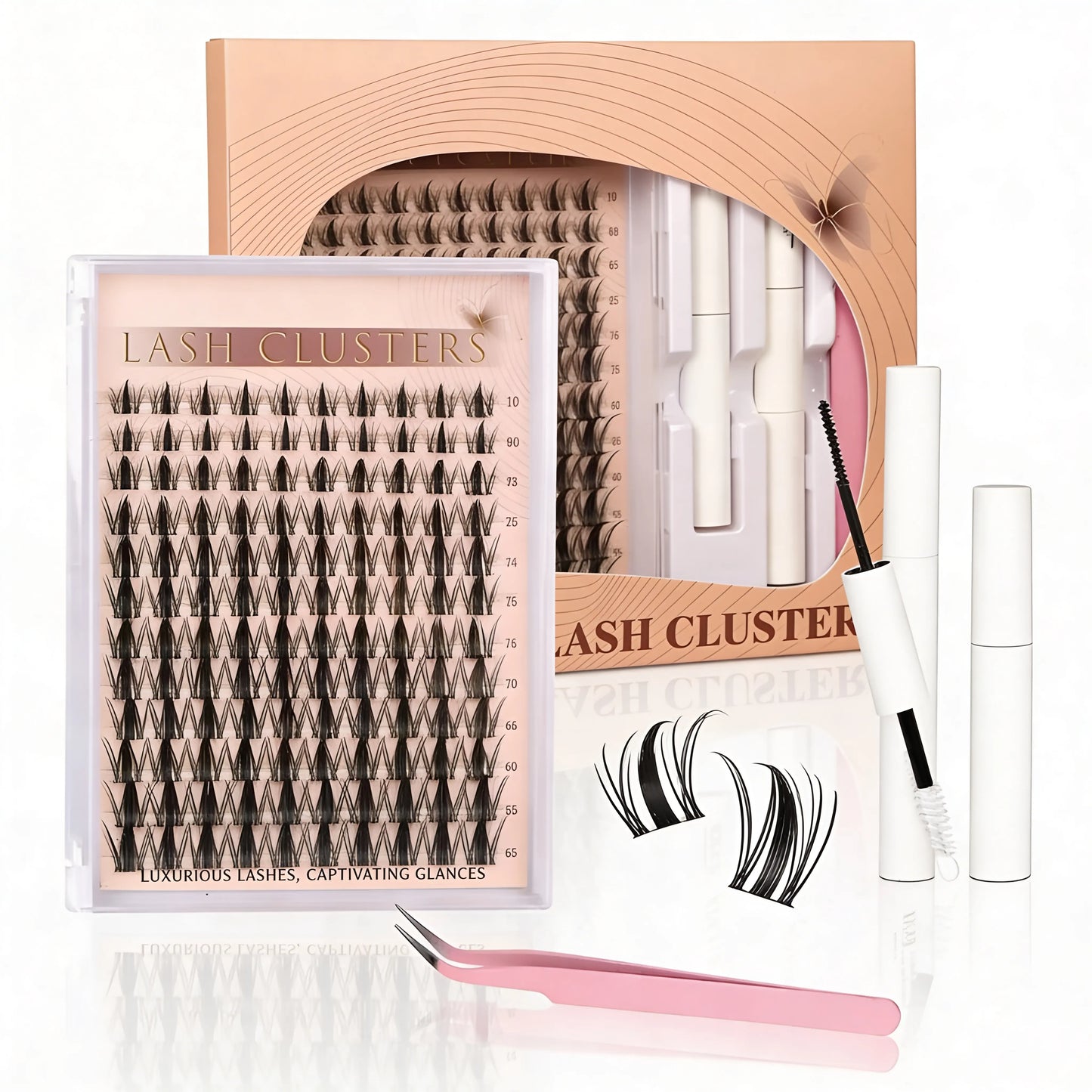 DogiJoy® Faux Lashes & Adhesive | Effortless Glamour with Long-Lasting Hold | 50% OFF Today