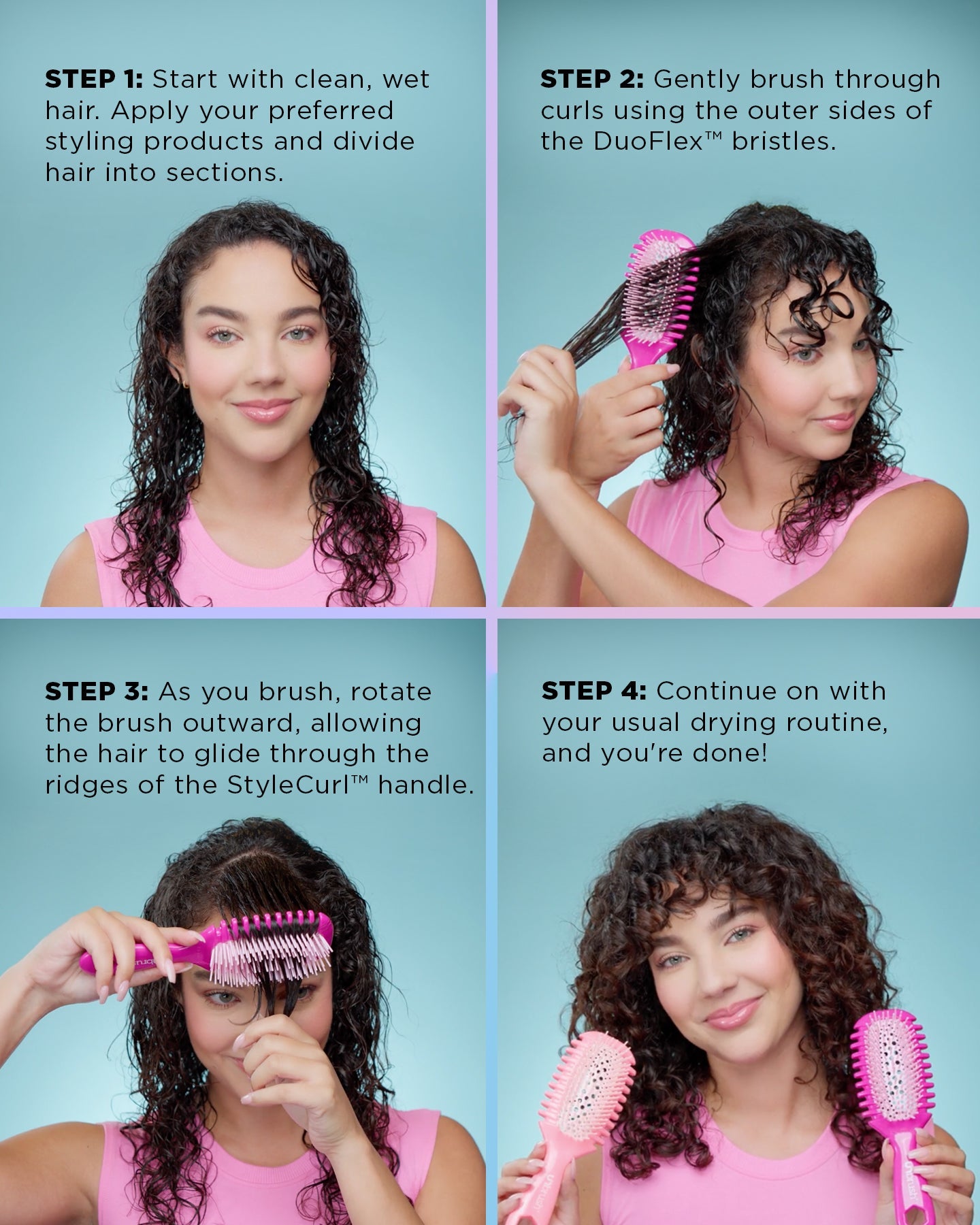 DogiJoy® curl brush detail image