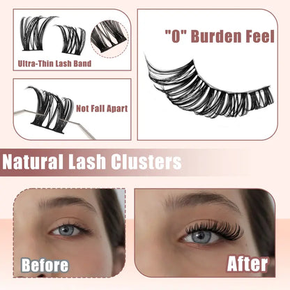 DogiJoy® Faux Lashes & Adhesive | Effortless Glamour with Long-Lasting Hold | 50% OFF Today