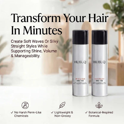 HUBUQ® Curl & Silk Hair Mist Duo - Adaptive Hair Transformation Technology（Best Hair Innovation 2026）